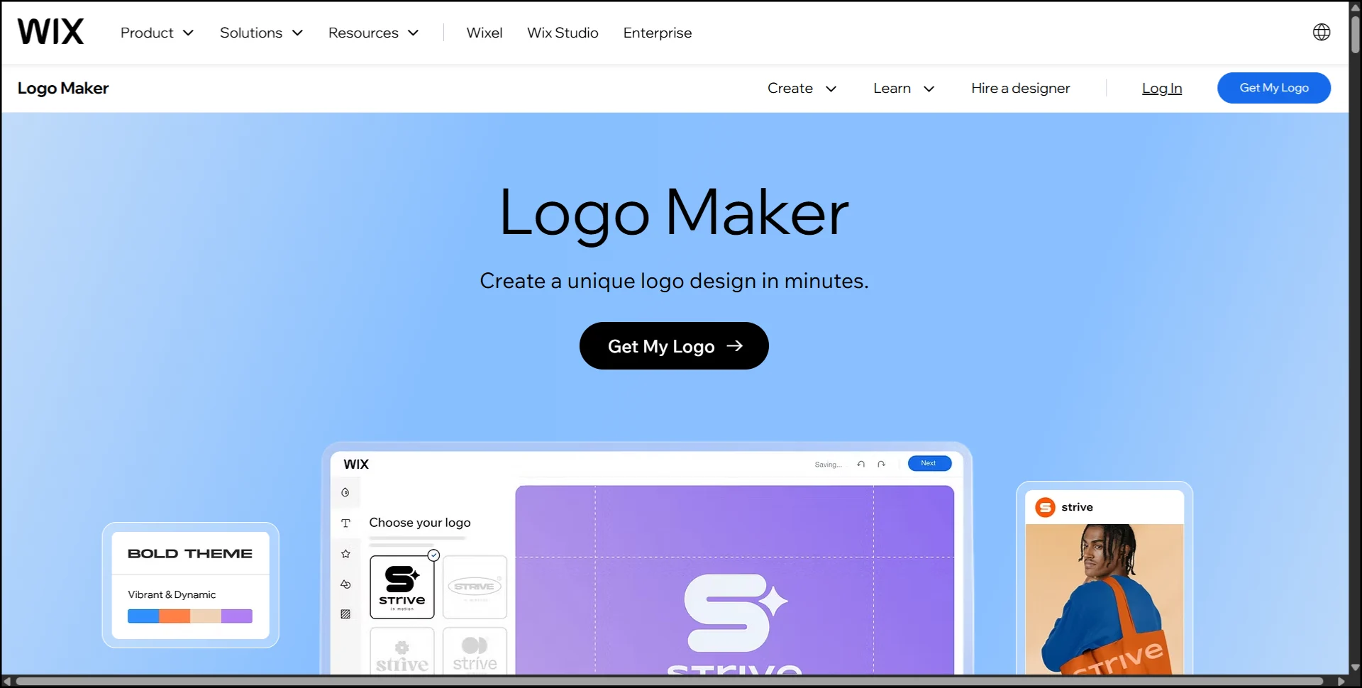 Wix AI Logo Maker