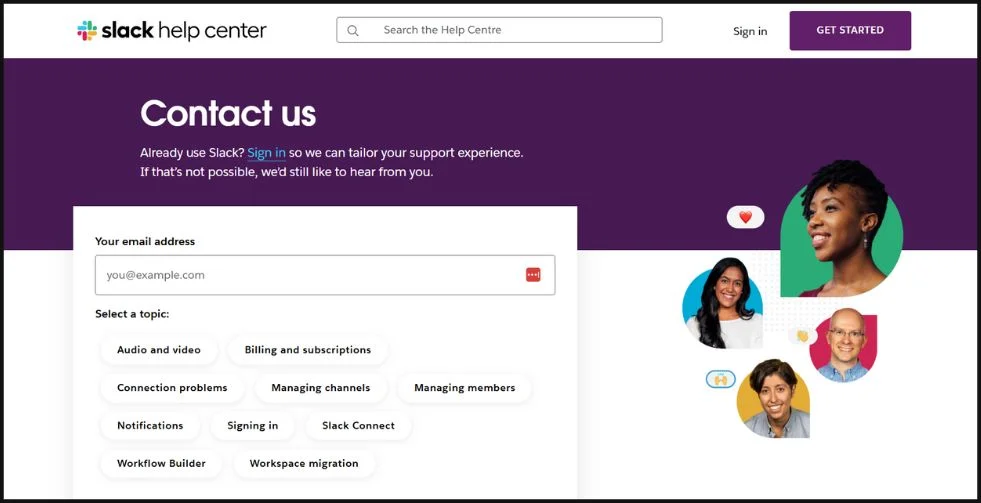 Slack Help Centre