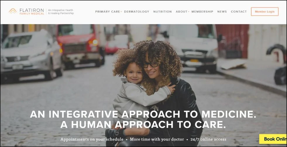 best parallax effect website